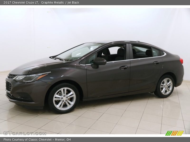 Graphite Metallic / Jet Black 2017 Chevrolet Cruze LT