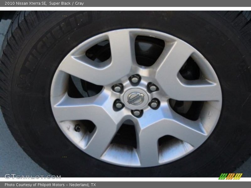 Super Black / Gray 2010 Nissan Xterra SE