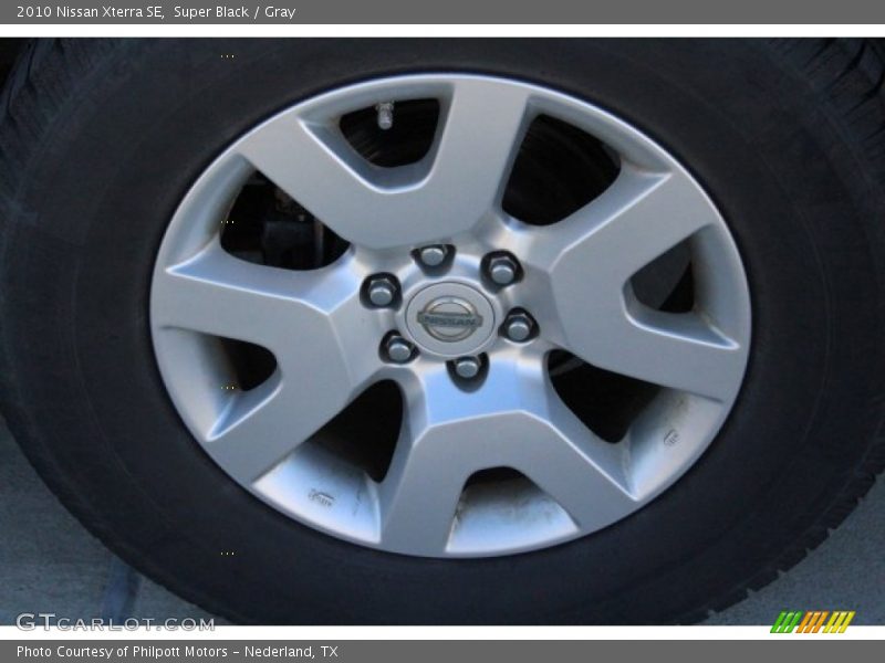 Super Black / Gray 2010 Nissan Xterra SE
