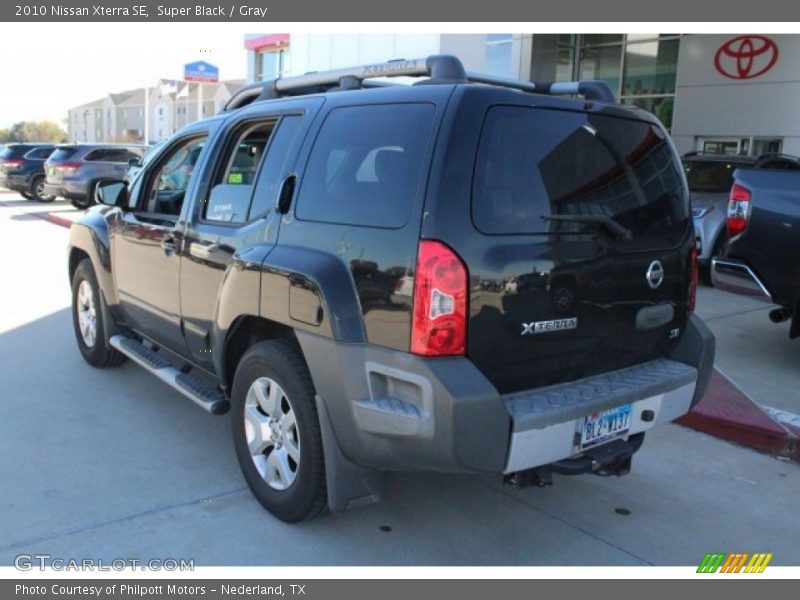 Super Black / Gray 2010 Nissan Xterra SE