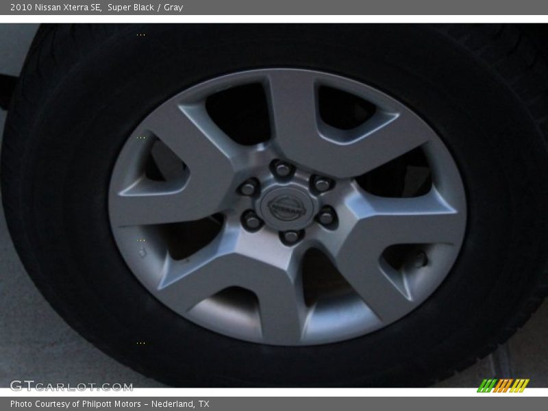 Super Black / Gray 2010 Nissan Xterra SE