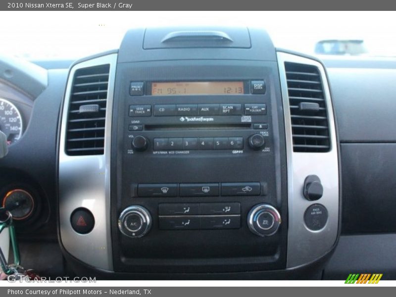 Super Black / Gray 2010 Nissan Xterra SE