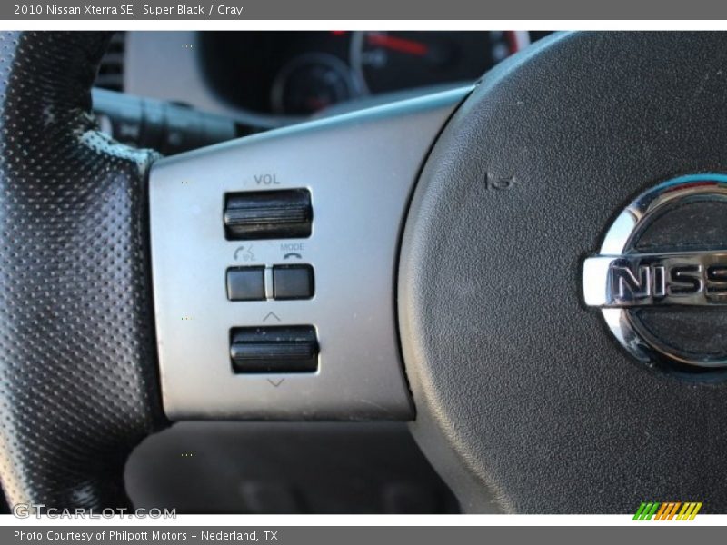 Super Black / Gray 2010 Nissan Xterra SE