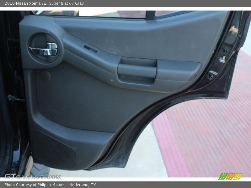 Super Black / Gray 2010 Nissan Xterra SE