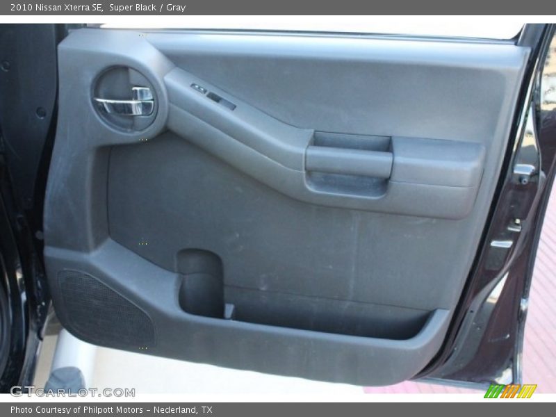 Super Black / Gray 2010 Nissan Xterra SE