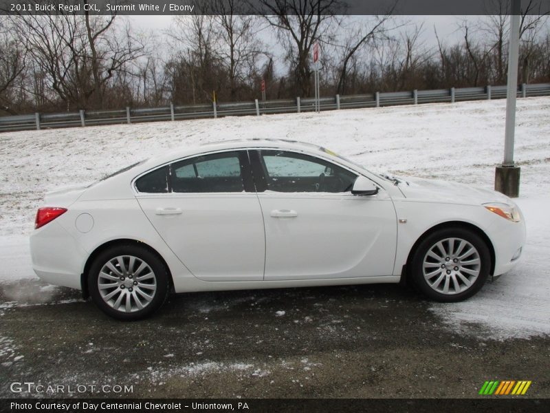Summit White / Ebony 2011 Buick Regal CXL
