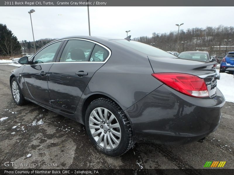 Granite Gray Metallic / Ebony 2011 Buick Regal CXL Turbo
