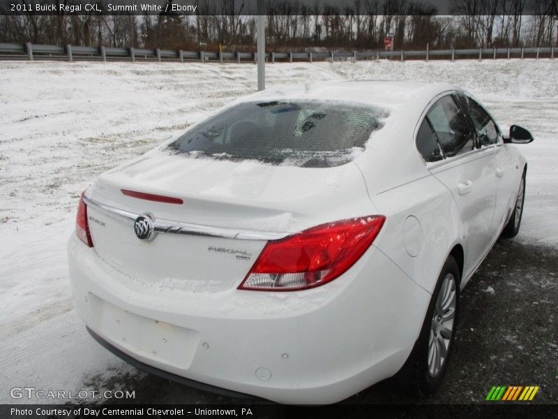Summit White / Ebony 2011 Buick Regal CXL