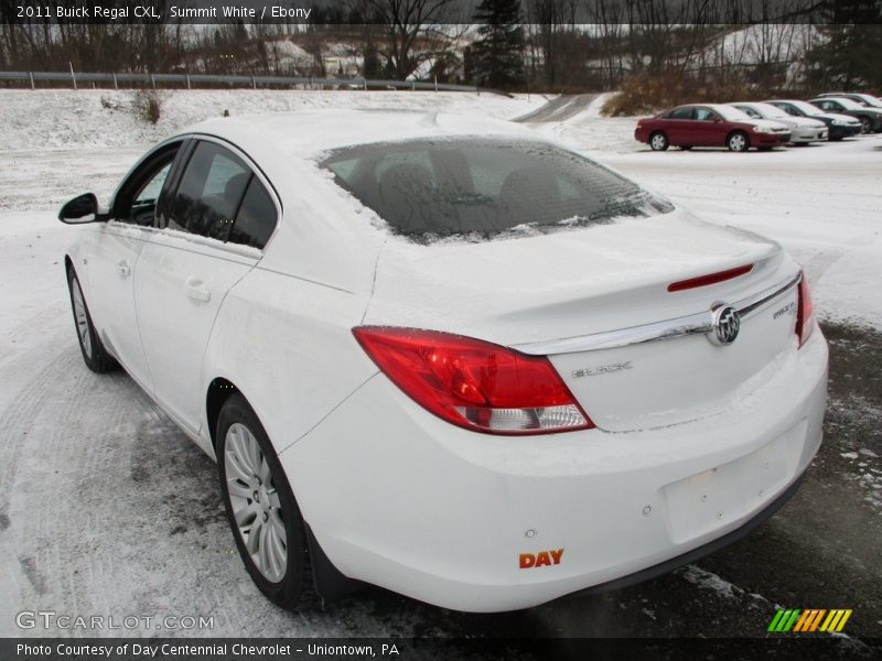 Summit White / Ebony 2011 Buick Regal CXL