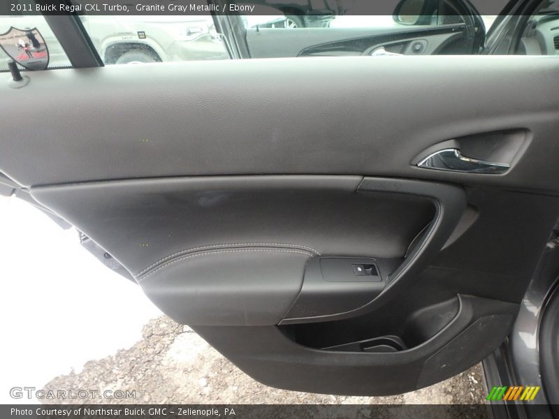 Granite Gray Metallic / Ebony 2011 Buick Regal CXL Turbo