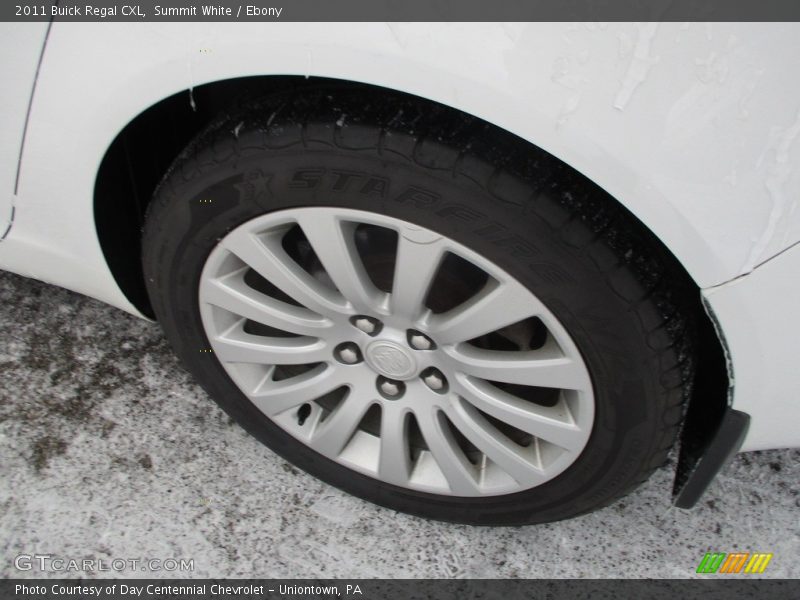 Summit White / Ebony 2011 Buick Regal CXL