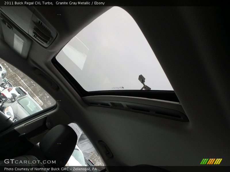 Granite Gray Metallic / Ebony 2011 Buick Regal CXL Turbo