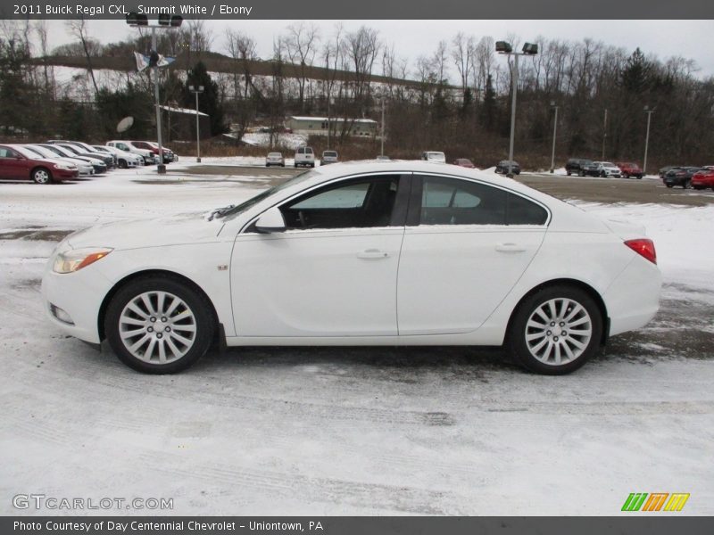 Summit White / Ebony 2011 Buick Regal CXL