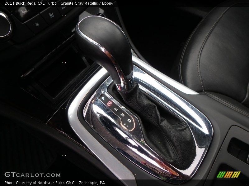 Granite Gray Metallic / Ebony 2011 Buick Regal CXL Turbo
