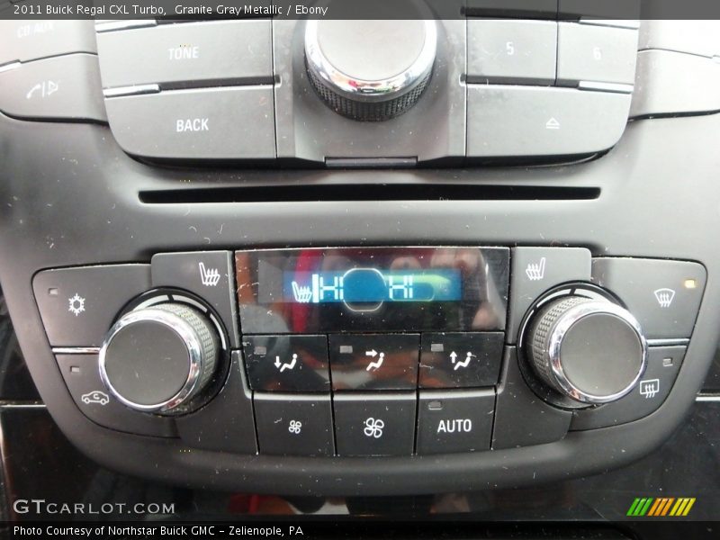 Granite Gray Metallic / Ebony 2011 Buick Regal CXL Turbo