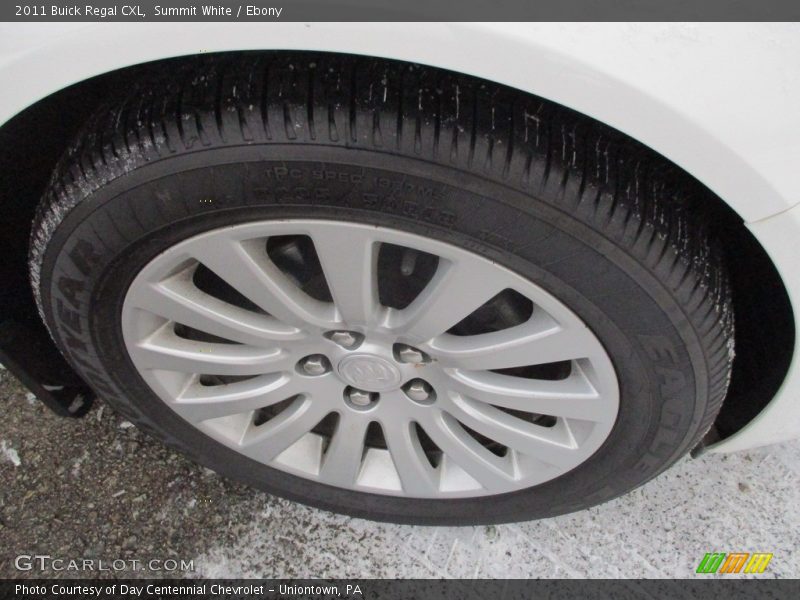 Summit White / Ebony 2011 Buick Regal CXL