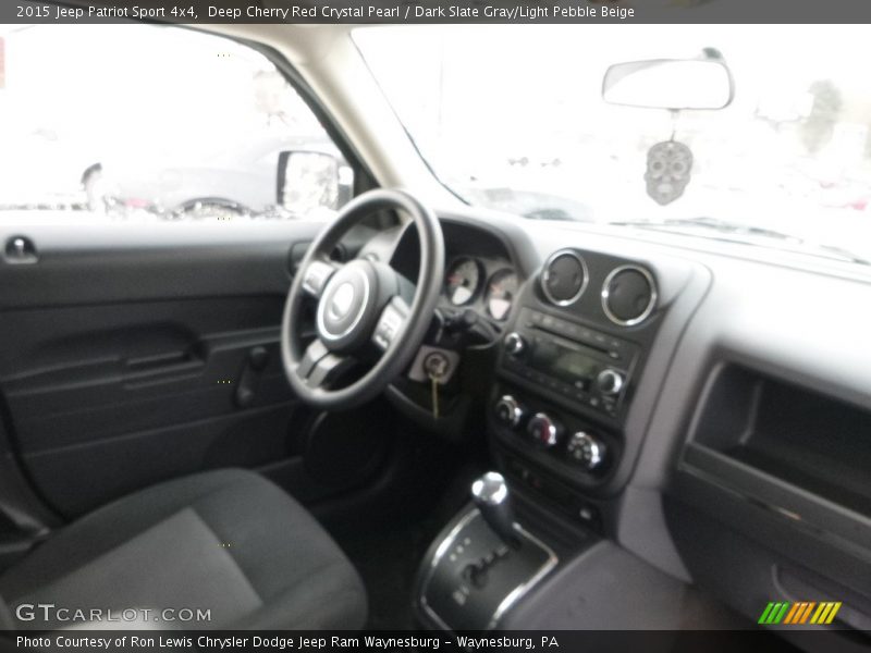 Deep Cherry Red Crystal Pearl / Dark Slate Gray/Light Pebble Beige 2015 Jeep Patriot Sport 4x4
