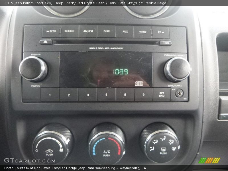 Deep Cherry Red Crystal Pearl / Dark Slate Gray/Light Pebble Beige 2015 Jeep Patriot Sport 4x4