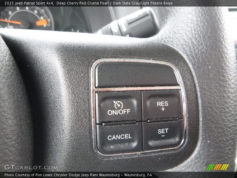 Deep Cherry Red Crystal Pearl / Dark Slate Gray/Light Pebble Beige 2015 Jeep Patriot Sport 4x4