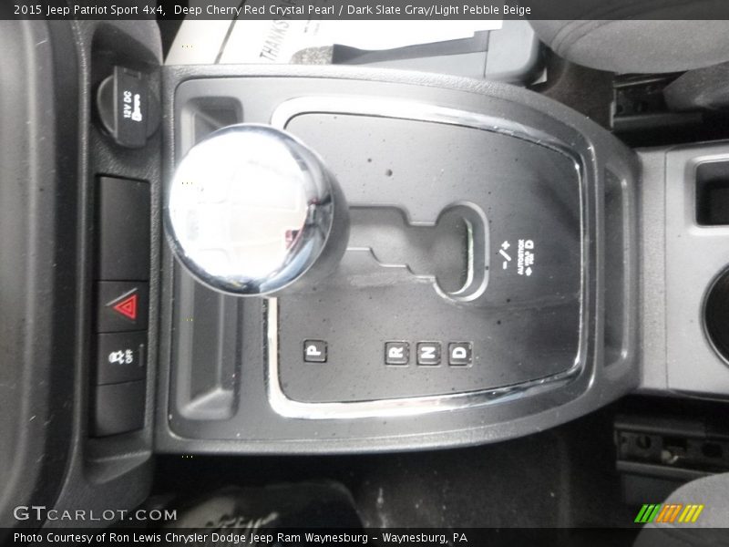 Deep Cherry Red Crystal Pearl / Dark Slate Gray/Light Pebble Beige 2015 Jeep Patriot Sport 4x4