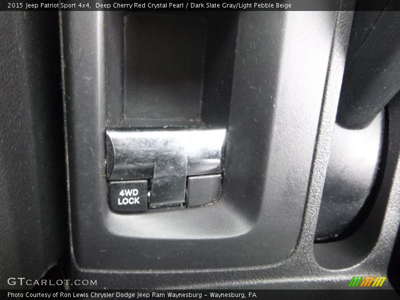 Deep Cherry Red Crystal Pearl / Dark Slate Gray/Light Pebble Beige 2015 Jeep Patriot Sport 4x4
