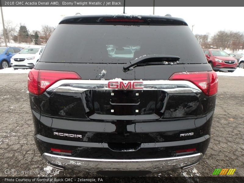 Ebony Twilight Metallic / Jet Black 2018 GMC Acadia Denali AWD