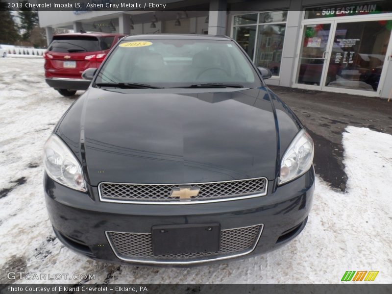 Ashen Gray Metallic / Ebony 2013 Chevrolet Impala LS