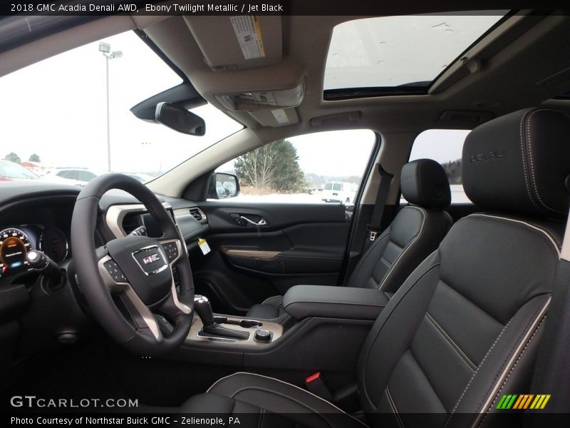 Ebony Twilight Metallic / Jet Black 2018 GMC Acadia Denali AWD