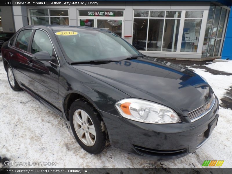 Ashen Gray Metallic / Ebony 2013 Chevrolet Impala LS