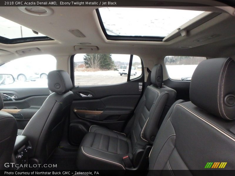 Ebony Twilight Metallic / Jet Black 2018 GMC Acadia Denali AWD
