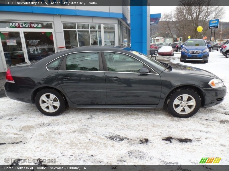 Ashen Gray Metallic / Ebony 2013 Chevrolet Impala LS