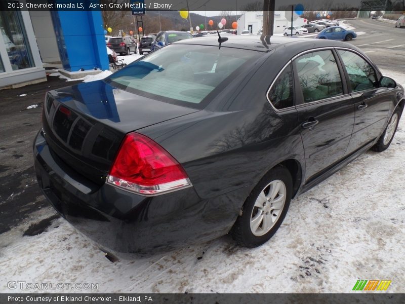 Ashen Gray Metallic / Ebony 2013 Chevrolet Impala LS