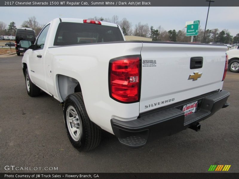 Summit White / Dark Ash/Jet Black 2017 Chevrolet Silverado 1500 WT Regular Cab