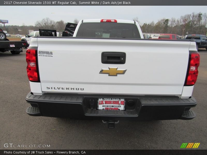 Summit White / Dark Ash/Jet Black 2017 Chevrolet Silverado 1500 WT Regular Cab