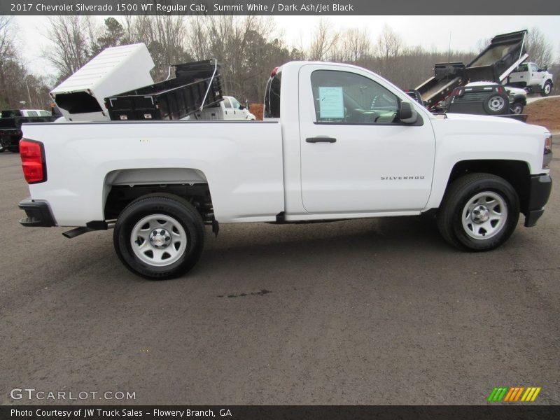 Summit White / Dark Ash/Jet Black 2017 Chevrolet Silverado 1500 WT Regular Cab