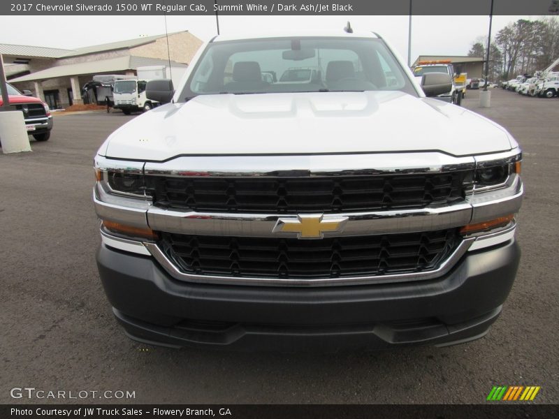 Summit White / Dark Ash/Jet Black 2017 Chevrolet Silverado 1500 WT Regular Cab