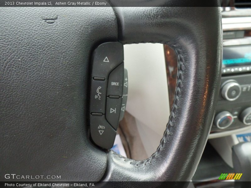 Ashen Gray Metallic / Ebony 2013 Chevrolet Impala LS
