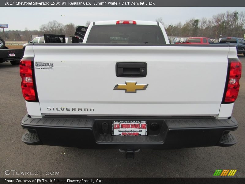 Summit White / Dark Ash/Jet Black 2017 Chevrolet Silverado 1500 WT Regular Cab
