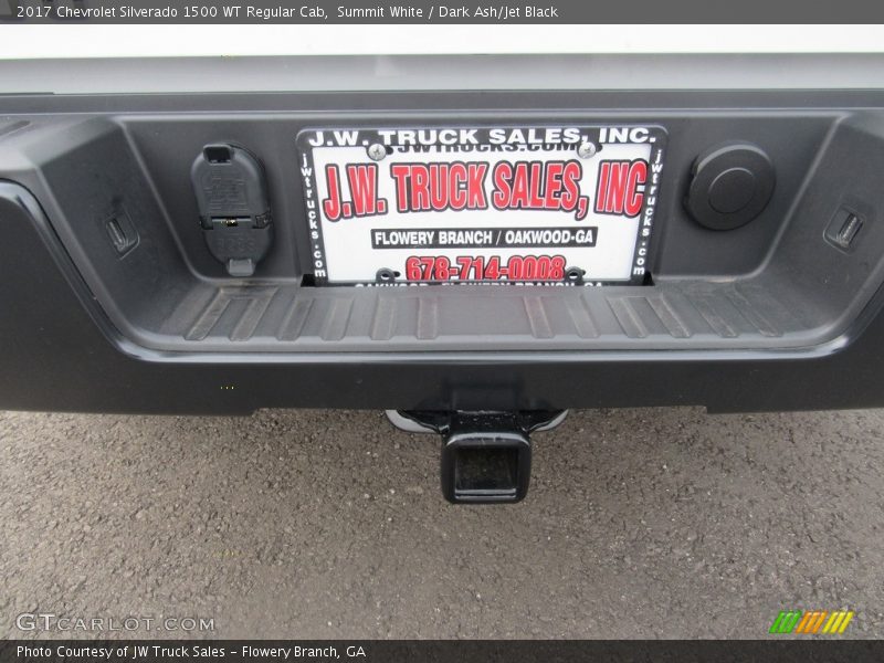 Summit White / Dark Ash/Jet Black 2017 Chevrolet Silverado 1500 WT Regular Cab