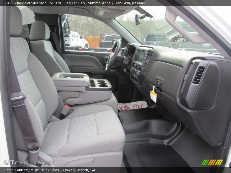 Summit White / Dark Ash/Jet Black 2017 Chevrolet Silverado 1500 WT Regular Cab