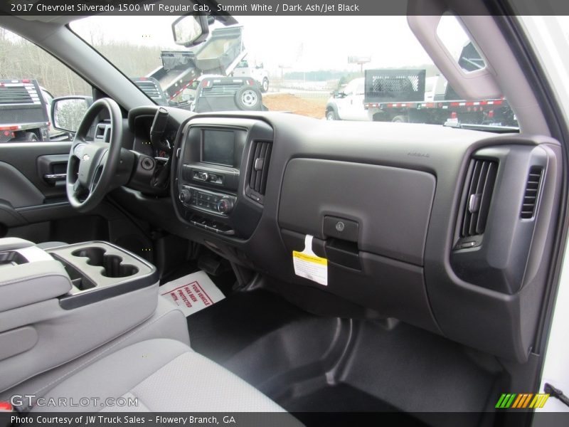 Summit White / Dark Ash/Jet Black 2017 Chevrolet Silverado 1500 WT Regular Cab