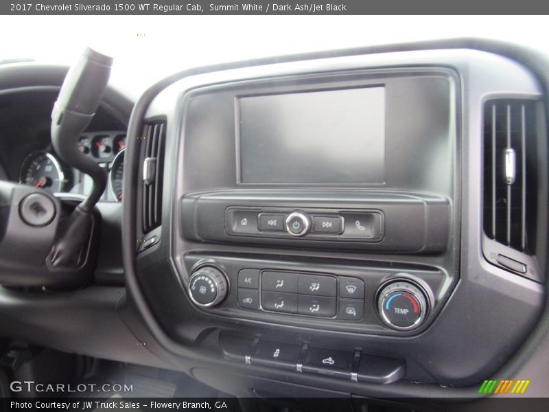 Summit White / Dark Ash/Jet Black 2017 Chevrolet Silverado 1500 WT Regular Cab