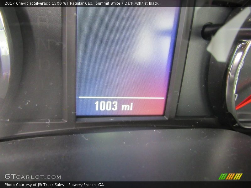 Summit White / Dark Ash/Jet Black 2017 Chevrolet Silverado 1500 WT Regular Cab