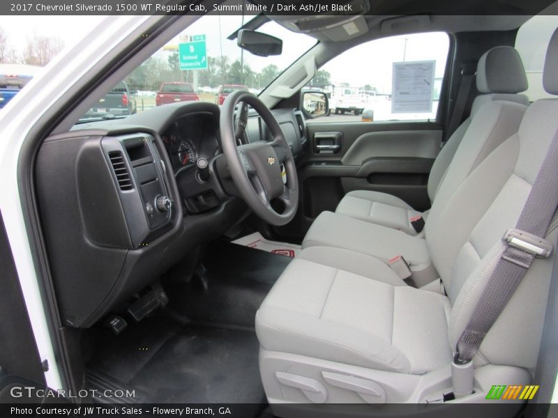 Summit White / Dark Ash/Jet Black 2017 Chevrolet Silverado 1500 WT Regular Cab