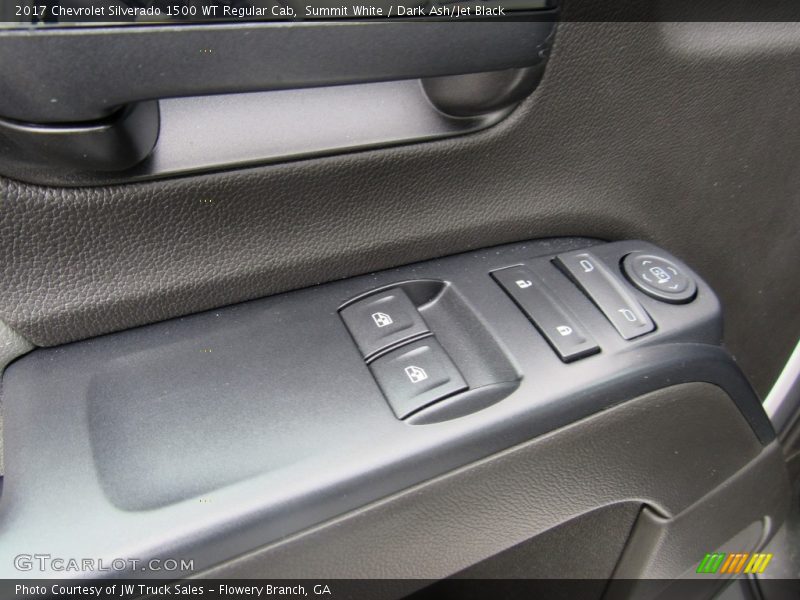 Summit White / Dark Ash/Jet Black 2017 Chevrolet Silverado 1500 WT Regular Cab