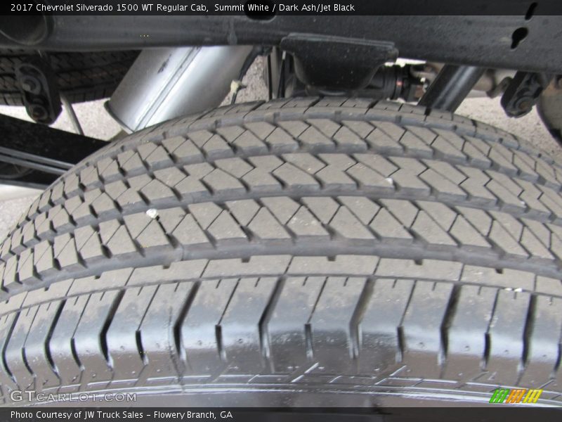 Summit White / Dark Ash/Jet Black 2017 Chevrolet Silverado 1500 WT Regular Cab