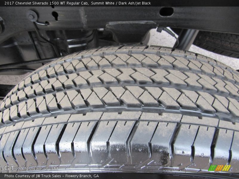 Summit White / Dark Ash/Jet Black 2017 Chevrolet Silverado 1500 WT Regular Cab
