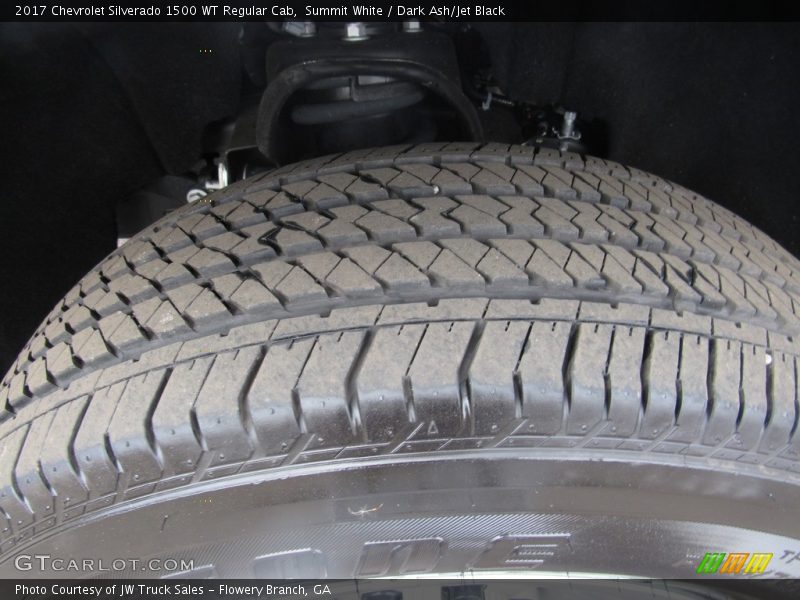 Summit White / Dark Ash/Jet Black 2017 Chevrolet Silverado 1500 WT Regular Cab