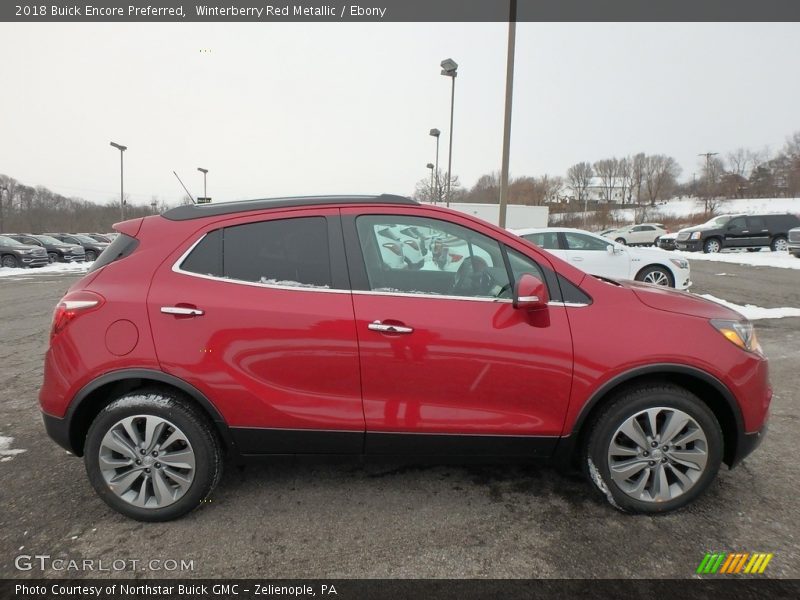  2018 Encore Preferred Winterberry Red Metallic