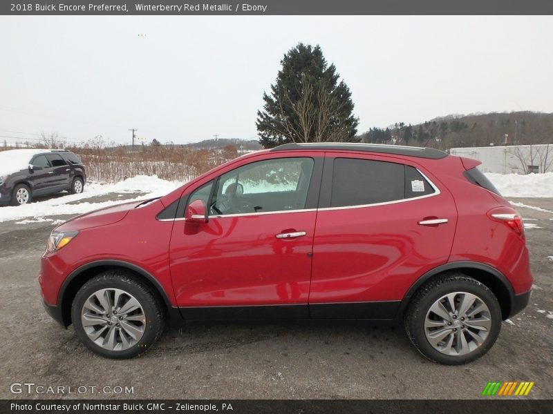  2018 Encore Preferred Winterberry Red Metallic
